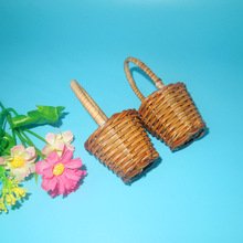 Extra small bamboo basket, toy accessories, mini basket, rattan basket, flower basket