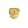 Portable bamboo basket small bamboo basket home decoration for rice stickers snacks candy bamboo basket rattan mini bamboo basket