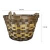 O1CN01Vx1Cb829qYSROHzp5_!!982378119-0-cib.jpg_b Handmade bamboo woven jacquard basket Retro style home hanging basket