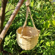 O1CN01apN7XE29qYLeGHDdk_!!982378119-0-cib.jpg_b Woven hand basket, flower arrangement basket, fruit storage basket, pastoral style home hanging basket